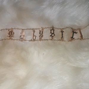 Babygirl choker